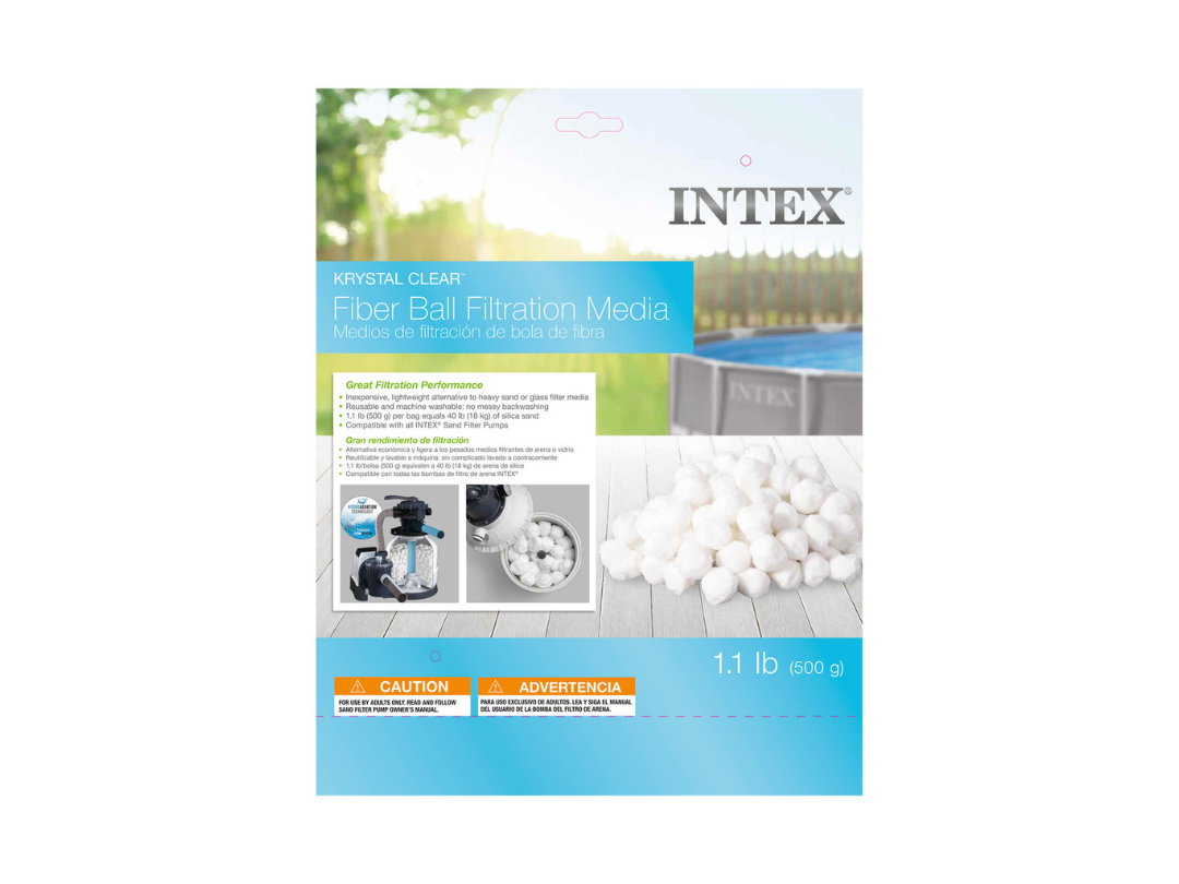 Intex Fiber Ball Filtration Media Intex Fiber Ball Filtration Media